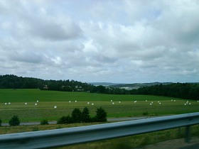 Landschaft nördlich von Göteborg